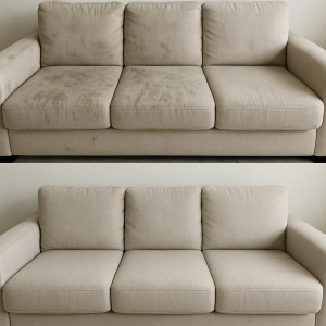 Clean Sofa in cozy living room