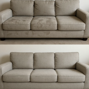 Clean Sofa in cozy living room